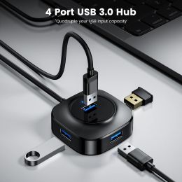 Hubs USB Hub USB 3.0 Hub 2.0 Multi USB Splitter Adapter 4 Ports Speed Mini Multiple 3 Hab usb3.0 HUB Port USBHub Expander For PC