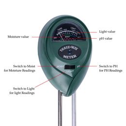 Reliable Test Garden Plants Easy To Use Acidity Humidity Sunlight Soil Moisture Metre For Plants Moist Tester Outdoor Plants