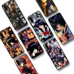 Anime Mysterious Mikoto Phone Case For Samsung S 20 21 22 23 plus Ultra for Redmi Note 8 9 10 11 for Huawei Y 5 6 9