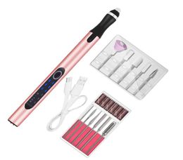 Electric Nail Drill Kit Wireless Drill Nails Aryclic Nail File Machine for Manicure Pedicure Professional Salon Nail Tool Kit 21122864264