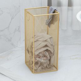 Laundry Bags Simple Metal Basket Dirty Clothes With Handles El Household Modern Bathroom Storage
