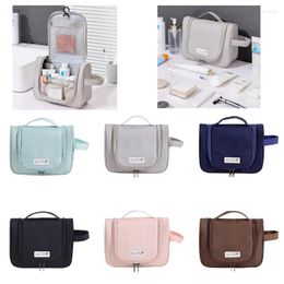 Storage Bags Wet Dry Separation Hanging Wash Bag Portable Case Toiletry Handbag Cosmetics Container Large Capacity