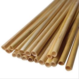 Disposable Cups Straws 100pcs Environmentally Friendly Wheat Drinking Creative Cocktails Bar Accessories Degradable