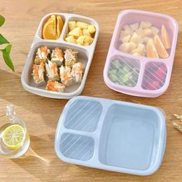 Dinnerware Children's Lunch Box Dessert Wheat Straw Storage Container Children Kids School Bento Bag