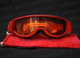 Cariboo Smith OTG 3 Color ski goggles antifog double lens Ride Worker snowboard goggle size 19105cm4371962