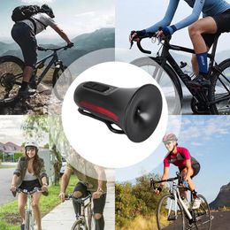 Horn For Bike Bike Ring Handlebar Bicycle Horn Bicycle Bell USB Rechargeable With Lights & Sound Modes Safety Alert Scooter Bell