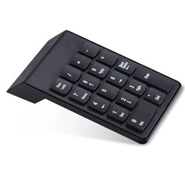 2.4G Wireless Computer Numeric Keypad USB Wireless Mini Keyboard Commercial 18 Keys