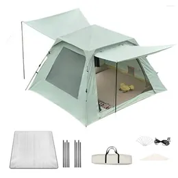 Tents And Shelters Outdoor SunProof WindProof Quick-Opening Tent Lightweight Waterproof Foldable Full-Automatic Camping Picnic Sunscreen