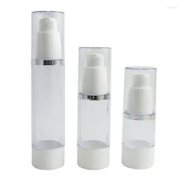 Storage Bottles 200PCS 30ML Airless Pump Bottle 1 Oz 15 Ml Refillable Cosmetic Container PP Packaging