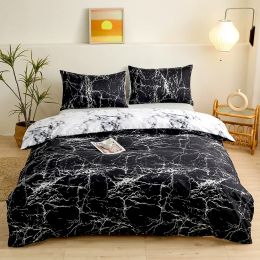 Peter Khanun Bedding Set with Duvet Cover Bed Fitted Sheet Pillowcase Luxury Bedsheet Double Single King Queen Twin Size 3/4 Pcs