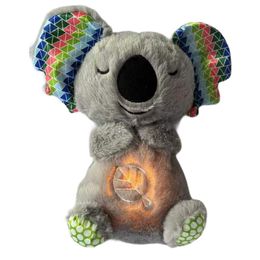 Plush Toy for Babies From Birth, Soft and Soothing Night Light That Breathes and Lights Up, Gift for Girls or Boys