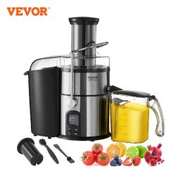 Juicers VEVOR Juicer Machine 850W Motor Centrifugal Juice Extractor Easy Clean Centrifugal Big Mouth Large for Fruits and Vegetables