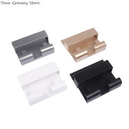 Paste Style Mobile Phone Charging Holder Bracket For IPhone Keyring Wall Mount Stand Practical Shelf Hotel Universal