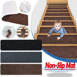 Bath Mats Stair Treads Non-Slip For Wooden Steps Safety Indoor Self-adhesive Kids Pets And Elders Staircase Rugs Protection