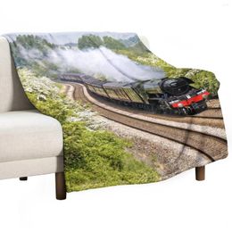 Blankets A3 Class 60103 Flying Scotsman Steam Locomotive Throw Blanket Bed Fashionable Covers