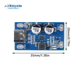 Type-C USB 1S 2S 3S 4S BMS 4.2V 8.4V 16.8V 2A Lithium Battery Charging Boost Module With Balanced Fast Charge With Indicator