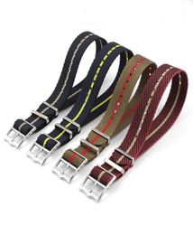 20mm 22mm Nato Watch Strap Nylon Premium Seatbelt Replacement Braided for Tudor Fabric Watch Band H091540714203188554