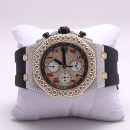 Luxury Looking Fully Watch Iced Out For Men woman Top craftsmanship Unique And Expensive Mosang diamond 1 1 5A Watchs For Hip Hop Industrial luxurious 6533