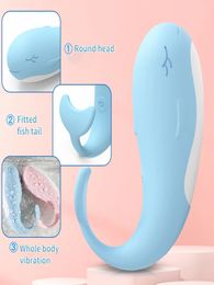 Stimulating Vibrator Remote Control Wireless Dancing Little Whale Vibrator Female Sex Toy Masturbator Heating Vibrating Egg 240401