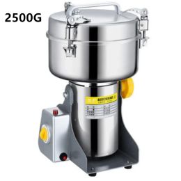 Blender 2500g 220V Chinese Medicine Grinder Grain Mill Electric Grinding Machine Nut Herbs Crusher Miller Shredder Pulverizer