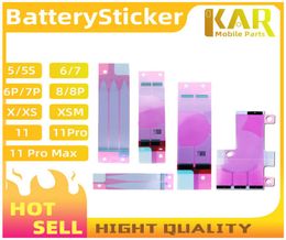 High quality Battery Sticker Adhesive Tape Glue for iPhone 5 5S 6 6S 6P 6SP 7 7P 8 8P X XS XR XSM 11 Glue Sticker Tape DHL sh6164085