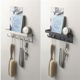 Kitchen Storage Easy Wall Mounting Key Holder On Entrance Hanging Cutlery