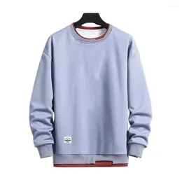 Men's Hoodies Spring Autumn Casual Sweatshirt Men Hip Hop Streetwear Pullover Loose Sweater Fashion Clothes Male Oversized Tops 2024