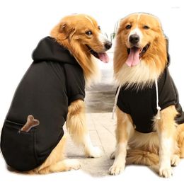 Dog Apparel Red Zipper Pocket Sweatshirt Haid Hoodie For Small And Medium Sized Dogs In Autumn Winter Puppy Clothing Costume