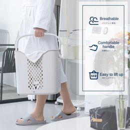 Clothes Storage Rack with Mobile Laundry Baskets Standing Clothes Storage Shelf with Wheels Dirty Clothes Organiser for Bathroom