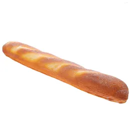 Decorative Flowers Artificial French Long Bread Model Display Loaf