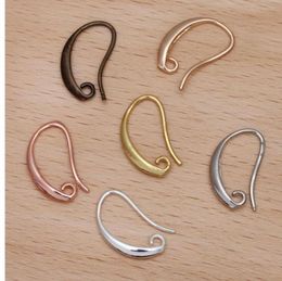 Clasps Hooks 100X Diy Making 925 Sterling Sier Jewellery Findings Hook Earring Pinch Bail Ear Wires For Crystal Stones Beads Thvxd 91335107