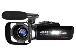 KOMERY 4K Video Camcorder 48 MP Handycam 30 Inch LCD Touch Screen 18X Digital Zoom Cam WIFI Night Vision Video Digital Camera2137597