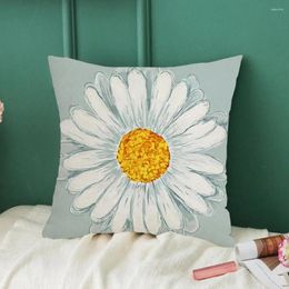 Pillow Decorative Pillowcase Elegant Floral Print Throw Set Soft Durable Covers For Home Decor Exquisite Stylish