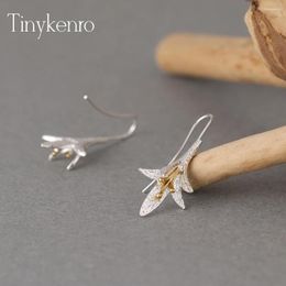 Stud Earrings Simple Daffodil Long Vintage Square Tassel Jewellery Making Dangling For Women ET-043
