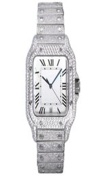 luxury mens watches 4130 movement watches for men 3255 montre de luxe watch Mosang stone moissanite diamond watchs wristwatch Mech6162219