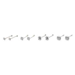 Nose Rings Studs 925 Sterling Sier Stud For Woman Round Trend Zircon Ring Body Piercing Jewelry Not Allergic Party Gift 210507 Drop De Dh4Si