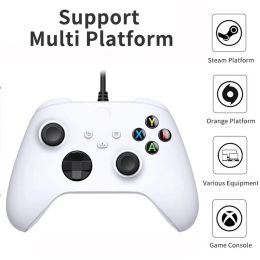 Accessories Wired Game Controller For Xbox Series S/X Console USB Joystick For Xbox One Slim Host Vibration Gamepad For Window PC