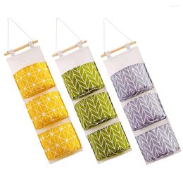 Storage Bags Wall Hanging Organizer Bag Door Baskets Closet Organizers Convenient Back Pocket