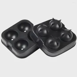 Baking Moulds 3PCS Silicone Big Ice Hockey Mold Round Tray Cream DIY Bar Household Chocolate Maker Easy To Demold Tool
