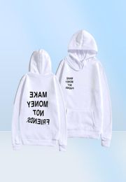 Harajuku Men Hoodies Sweatshirts MAKE MONEY NOT FRIENDS Print Hoodies MenWomen Fashion Streetwear Hoody Clothes sudadera hombre x3091931