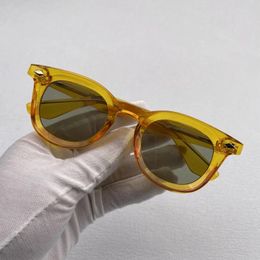 Sunglasses Retro For Men And Women Non-mainstream Fashion Glasses UV400 Polarized Lenses High Quality Prescription