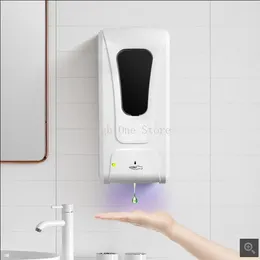 Liquid Soap Dispenser 1000ml Wall-Mount Automatic IR Sensor Touch-Free Lotion Pump Touchless Home For Kitchen Bathroom