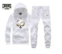 Crooks and Castles sweatshirt diamond fashion hip hop hoodie mens clothes sportswear hiphop pullover sweats brand crooks stylish5780226