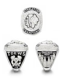 fashion design men Jewellery Rhodium plated 2013 cup ship rings Chicago Blackhawks hockey world s ring2185416