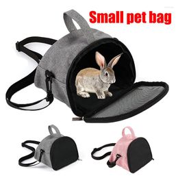 Cat Carriers Small Pet Carry Travel Bag Portable Breathable Ferret Inclined Shoulder Animals Hamster Guinea Pig Hanging