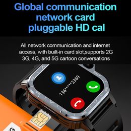 JingTider PGD Smart Watch 4G LTE Android Smartwatch Men 4GB Ram 64GB Rom SP9832E Quad Core 2.03" Large Display GPS WIFI Watch