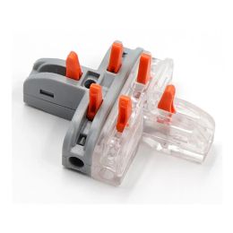 T Type Wire Connector Small Push-in Terminal Blocks Compact Splice Electrical Connectors Mini Universal Quick Terminal Block