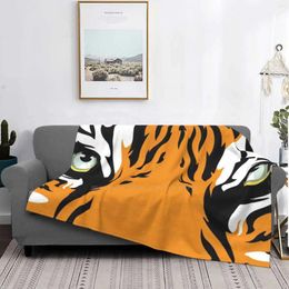 Blankets Tiger Eyes Arrival Fashion Leisure Warm Flannel Blanket Animal Leopard Skin Jungle Pattern Lion