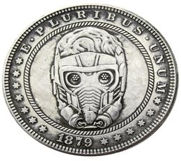 HB46 Hobo Morgan Dollar skull zombie skeleton Copy Coins Brass Craft Ornaments home decoration accessories8506680