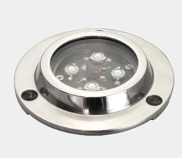 LED Underwater Light 12V Boat Yacht LED Underwater Lamp for Marine Swimming Pool In Water Light Waterproof IP68 Round Fountain Lig4685234